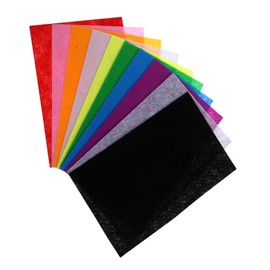 jojofuny 20pcs Craft Felt Sheets Stiff Felt Fabric for Projects Boys and Girls Crafts Embroidery and Patchwork Vibrant Colors Multi-Purpose Crafting Material