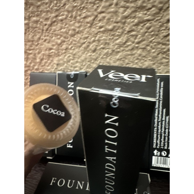 Veer Cosmetics Liquid HD Studio Foundation Cocoa 0.68 fl oz