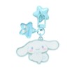 Sanrio 424366 Keyring Hanger with Mascot, Cinnamoroll, Keychain, Strap