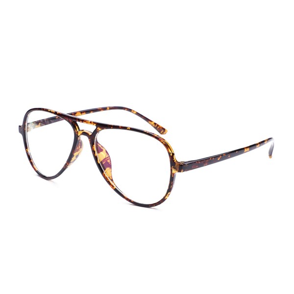 Gafas de miopía miopía negras para hombres y mujeres, estas no son gafas de lectura, Tortoise, -0.5