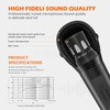 talomen Wired Microphone for Singing, Metal Female, ON/Off Switch, Professional