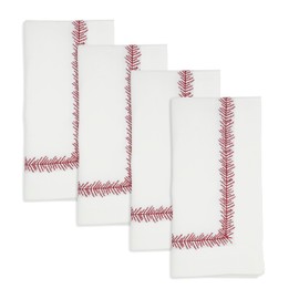 Embroidered Border Table Napkin (Set of 4)