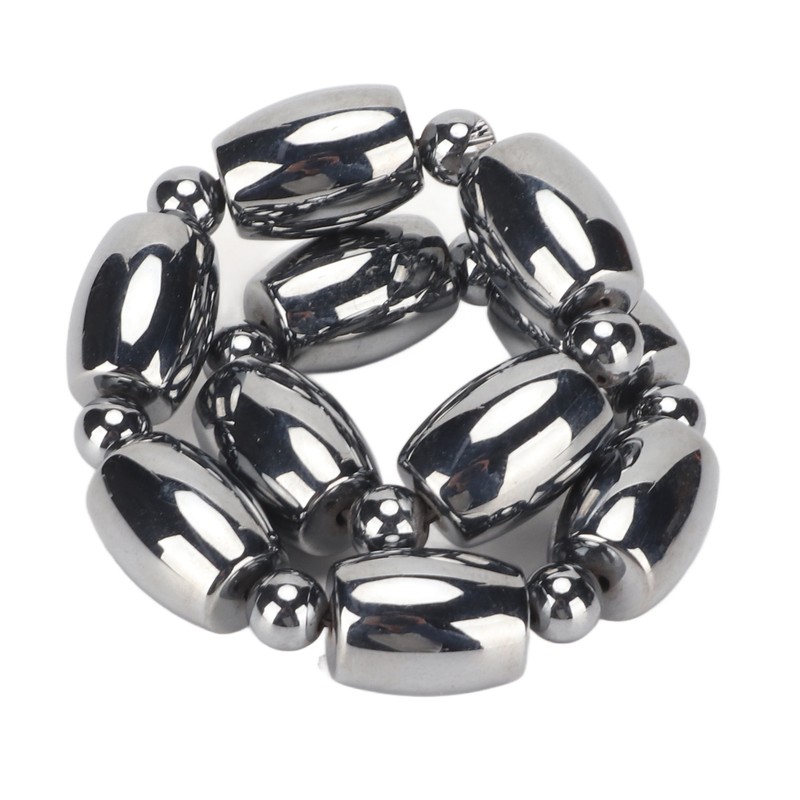 Terahertz Bracelet Relieve Fatigue Promote Circulation Bucket Round Shapes Beads