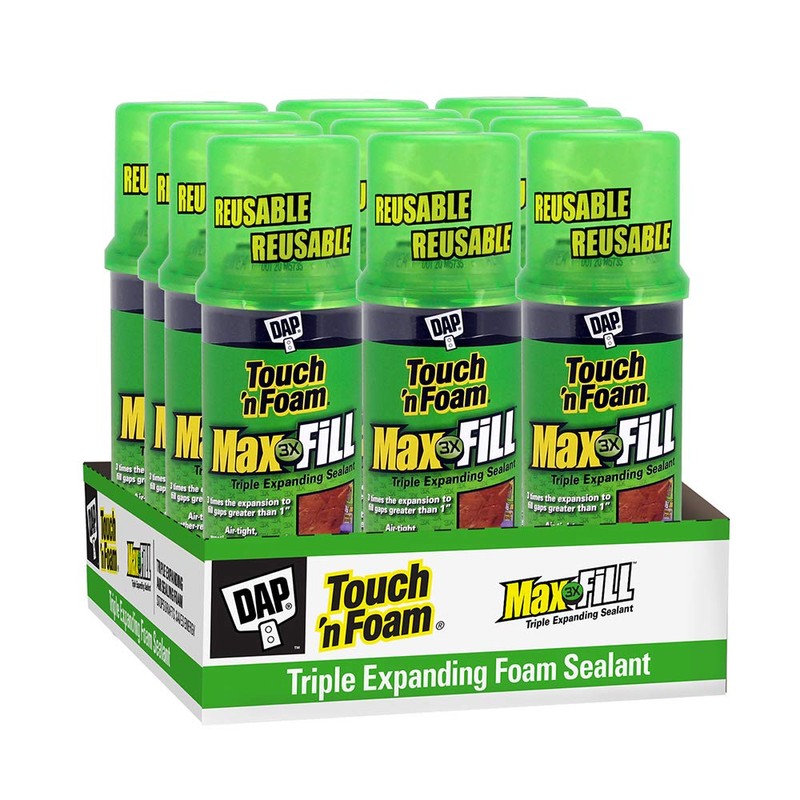 DAP Touch ‘n Foam Max Fill Maximum Expanding Foam Sealant,