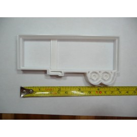 AJT SEMI TRUCK TRAILER DETAILED COOKIE CUTTER USA PR5283