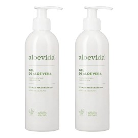 Aloevida Gel Aloe Vera Orgánico 270 Pack Hidratación Neutra