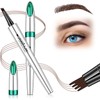 Eyebrow Pencil Microblade Eyebrow Pen - Waterproof Eyebrow Pen 4