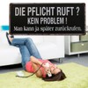 La Finesse – Metal Sign – Die Pflicht Ruft? No