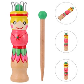 EXCEART Laminated Wood Knitting Dolly Wood Yarn Wool Knitter Knitting Doll Loom Maker Craft Tool