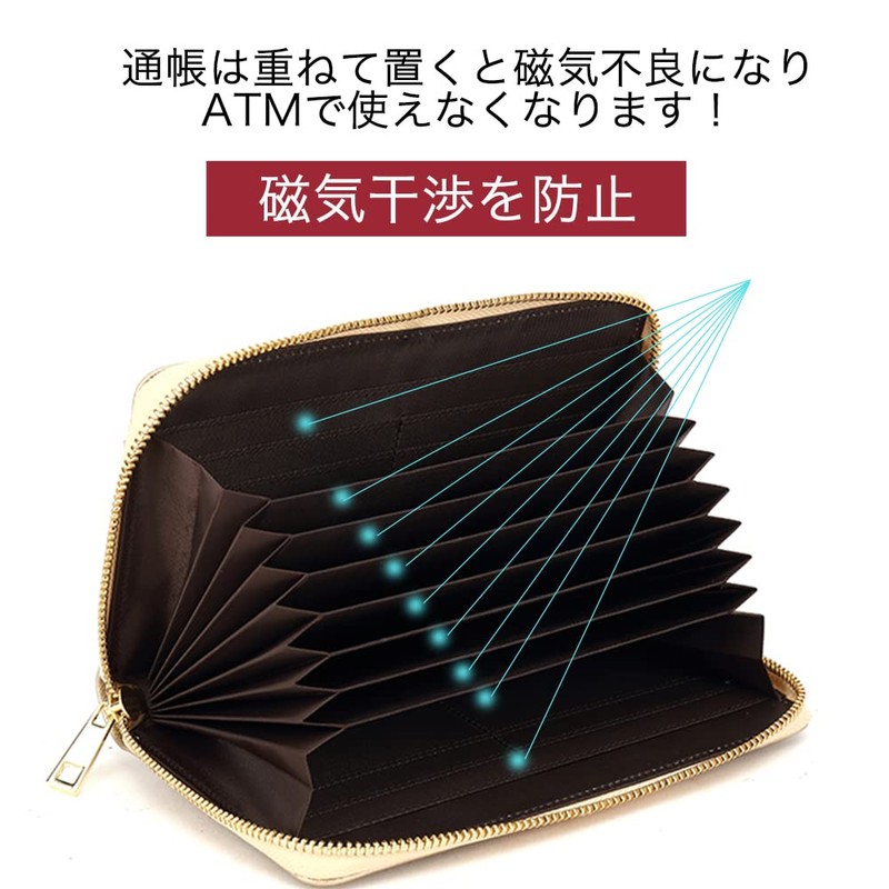 Passbook Case, Magnetic Protection, Genuine Leather, Large Capacity, Passport Case,