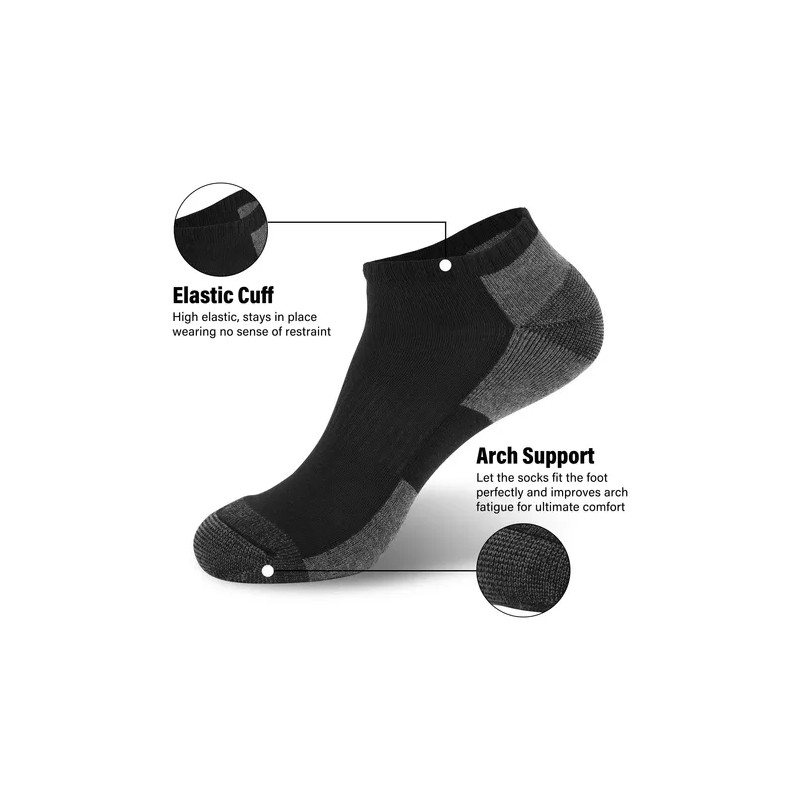 De Calcetines Cortos Mujer Hombre 12 Pares Tines Moda-shang