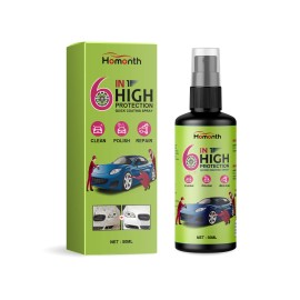 Homonth Car Coating Agent, Car Paint Waxing Coating Liquid Crystal Plating Crystal Spray Polishing Cleaning And Refurbishing Age