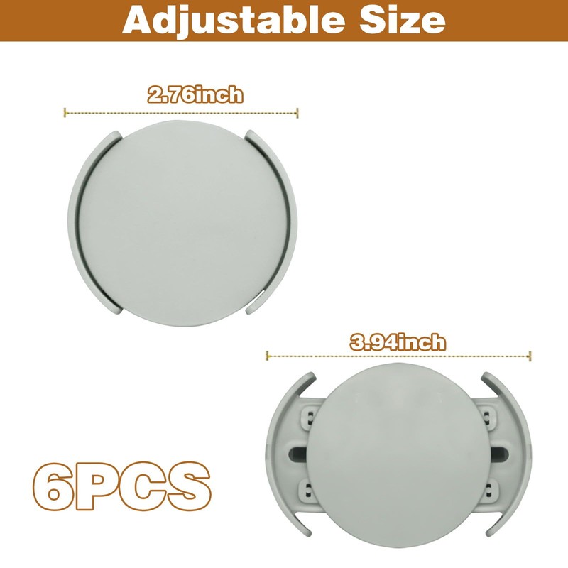 6 Piece Coffee Cup Stacker, Adjustable Coffee Cup Stacker, Cup