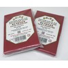 docsmagic.de 200 Premium Bi-Colour Card Sleeves Mat Red/Black Standard Size