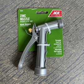 Ace Metal Water Spray Nozzle with Threaded Front 72544 ~ NEW