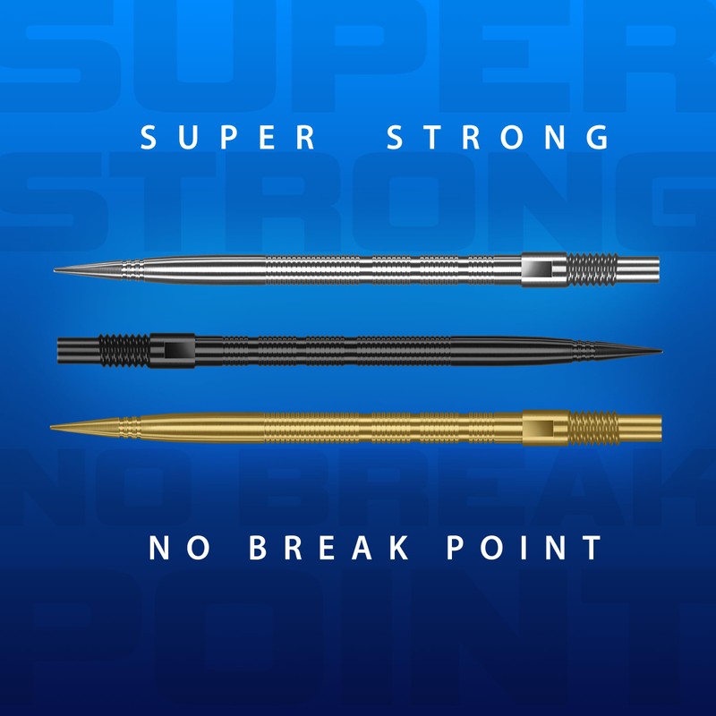 Harrows Micro Grip Quick Points – Precision CNC-Milled Dart Points