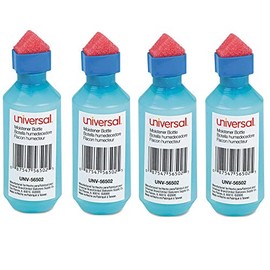 Universal Office Products - Moistener,Squeeze Bottle, 4 Pack