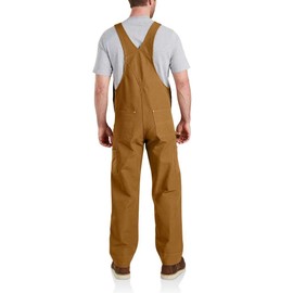 Carhartt Men'sRelaxed Fit Duck Bib Overall Black,L32-W32
