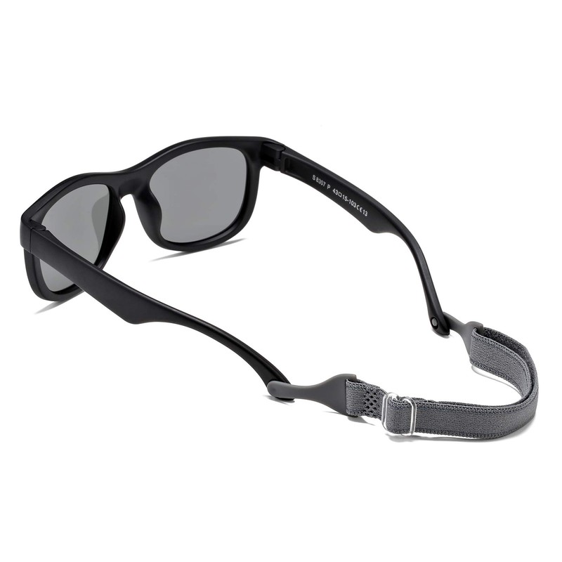 Hycredi Flexible Polarized Sunglasses with Strap for Baby Age 0-2