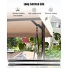 33.5"/85cm Bronze Garden Swing Replacement Bars for Safely Connecting The