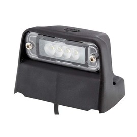 HELLA 2KA 010 278-031 Licence Plate Light - LED - 24V - mounting/Bolted - Cable: 2000mm - Plug: Blade Terminal Sleeve - Lateral Mounting