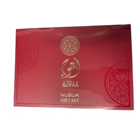 Nusuk Ajwaa Luxury Bath Gift Set with Shower Gel and Body Lotion, 100 ml