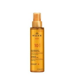 NUXE Sun aceite bronceador rostro y cuerpo SPF10 150 ml