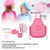 DIY Kid Cooking Baking Set Kitchen Role Play Apron Children