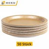 HEKU 30208-24 Paper Plates, Pack of 50