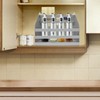 KOLHGNSE 2 Tier Pull Down Cabinet Organizer, Retractable Spice Rack