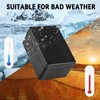 Pack of 4 Junction Boxes, IP67 Waterproof Plastic Housing with