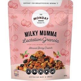 The Monday Food Co. Milky Mumma Lactation Granola Almond Berry Crunch 400g