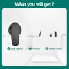 RAINREVIVE Repalcement Shower Handle, Compatible for 1300/1400 Series Tub Faucet