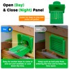 Bee Hive Entrance Reducer, 6 Pack Plastic Beehive Entrance Reducer,Green