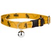 Country Brook Petz - Busy Bee Cat Collar - Summer