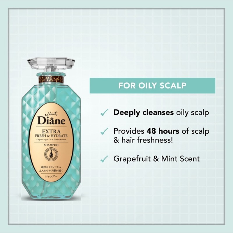 Moist Diane Scalp Smooth Straight/Damage Repair/Fresh Hydrating/Moist Shine/Volume Shampoo/Hair Treatment