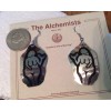 Alchemists Loop Earrings Hypoallergenic Jewelry Venus Of Laussel Goddess