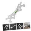 IWOWHERO Multifunctional Plumbing Wrench Stainless Steel Double-ended Tool for Bathroom