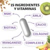 Biotin Collagen Complex Contiene Biotina Colágeno Ingredientes Vitaminas Suplemento Vitamínico