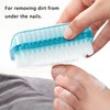 4pcs Nail Brush for Cleaning Fingernails, Multifunction Two Sided Fingernail