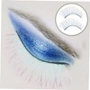 IWOWHERO 5pairs False Lashes False Eyelashes Makeup Fake Lashes Cosplay