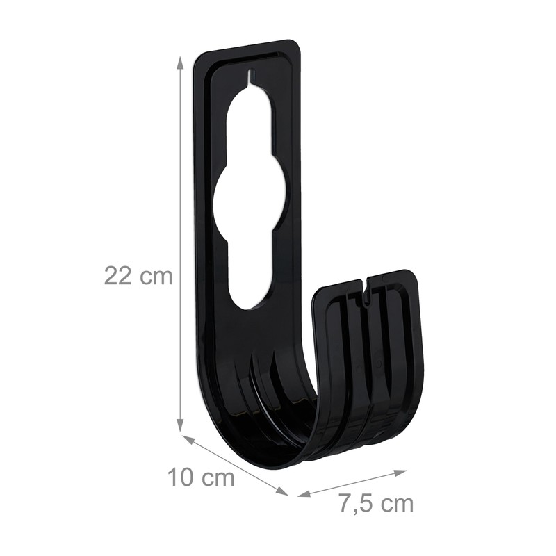 Relaxdays Hose Holder, Set of 4, for 30 m Hose,