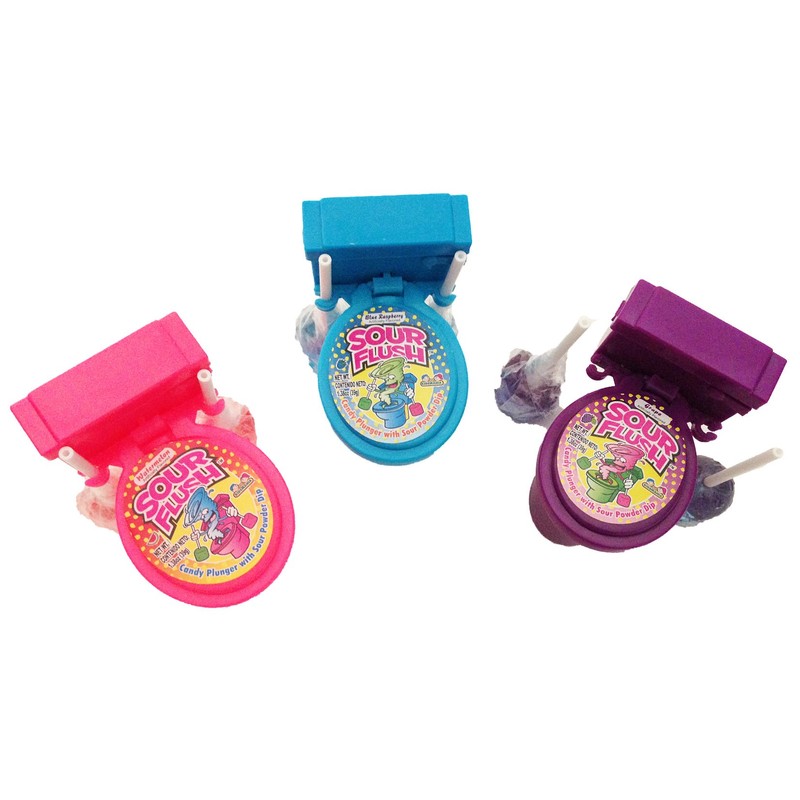 Kidsmania Sour Flush Watermelon, Grape and Blue Raspberry Pack