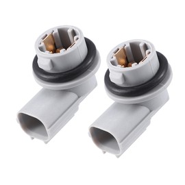 Partuto Side Marker Light Holder - for Honda Civic 16-21 Plastic Gray - 2 Pcs