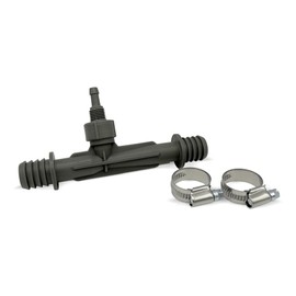 Ozone Venturi Injector for Cold Plunge, Spa, Pool Circulation Pumps or Irrigation, 3/4" Barbed Inlets/Outlets, 1/4" Ozone Injection Port