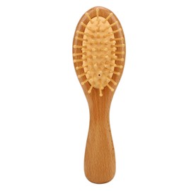 Paddle Hair Brush Rounded Comb Teeth Small Detangling Hair Brush Massage Scalp Brush for Home Beauty Salon