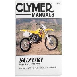 SERVICE MANUAL SUZUKI, Manufacturer: CLYMER, Manufacturer Part Number: M386-AD, Stock Photo - Actual parts may vary.