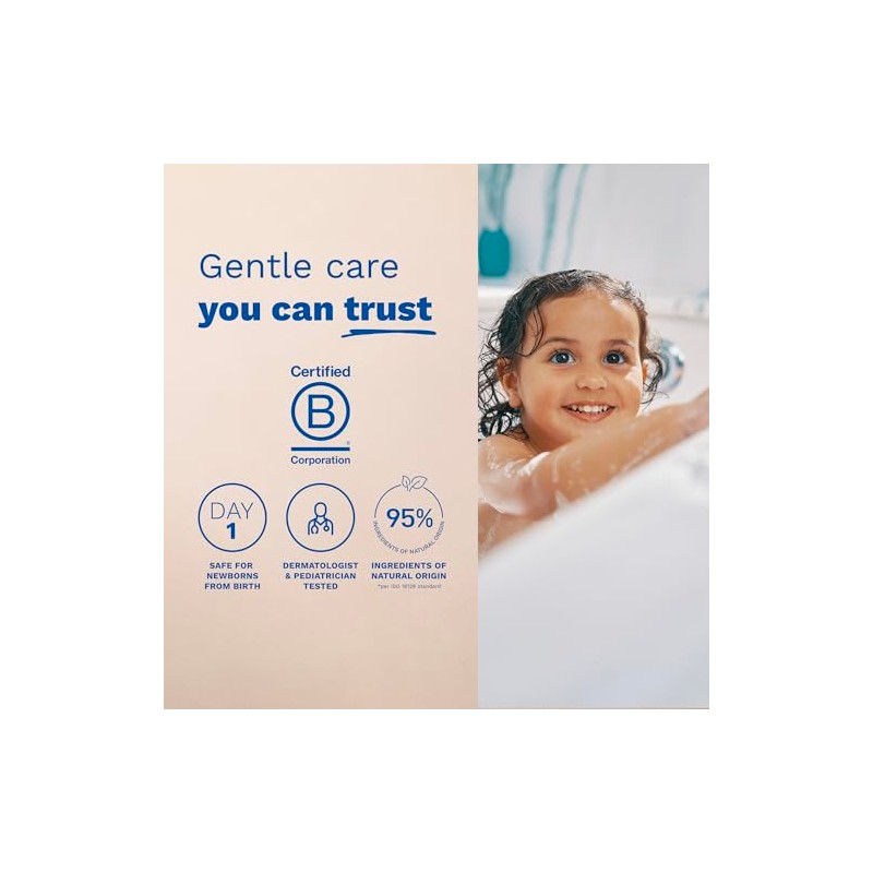 Mustela Gentle Baby Shampoo with Organic Avocado - Fresh Scent,