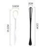 4 Pcs Plastic Egg Whipper Reusable Small Egg Beater Manual