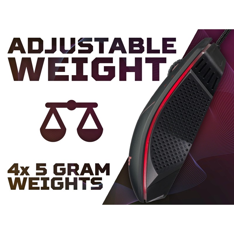 Acer Nitro gaming mouse NMW120 - (4,200 DPI, 1,000Hz poll